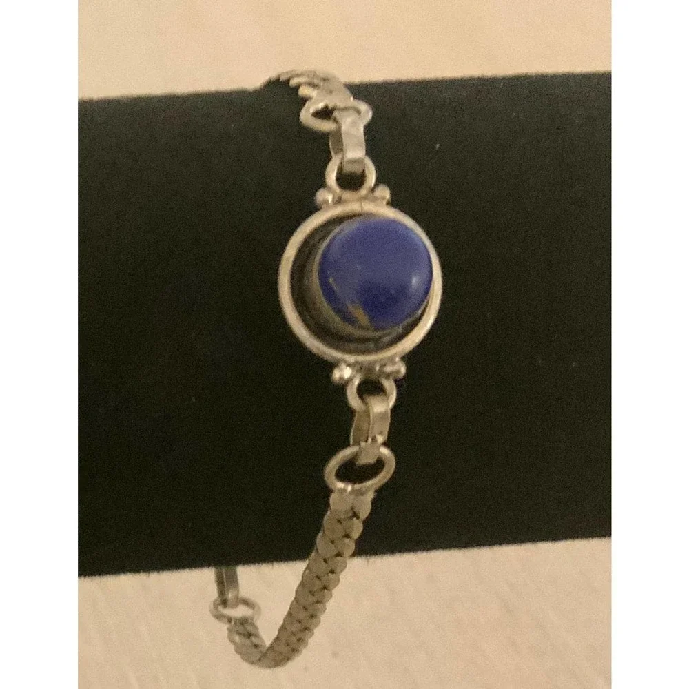 Vintage Sterling Silver Bracelet - Picture 1 of 2